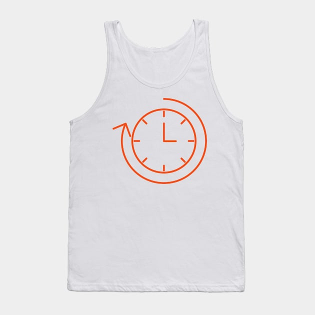 Clock Turn Tank Top by Jonathan Wightman